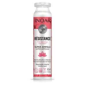 INOAR RESISTENCE LOTUS FLOWER SUPER AMPOULE 6 X 45ml