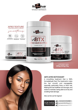 ROBTX AFRO Smooth Renew Hair Restructuring Anti Frizz, Volume Reduced 500gr